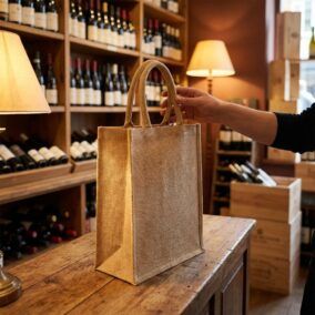 2023 Tyne 3 Bottle Jute Bags Ambient